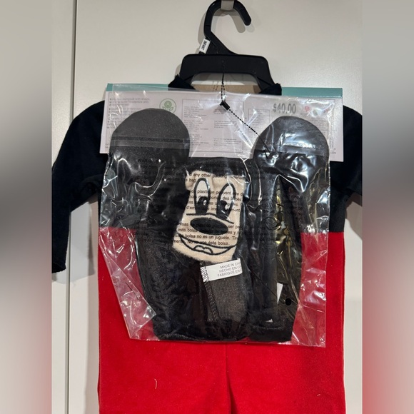 NWT Disney Baby Mickey Mouse Costume (Size 6-12M) - Picture 6 of 11